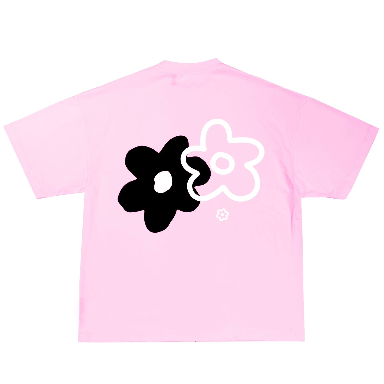 FLEURS : ROSE, NOIR, BEIGE