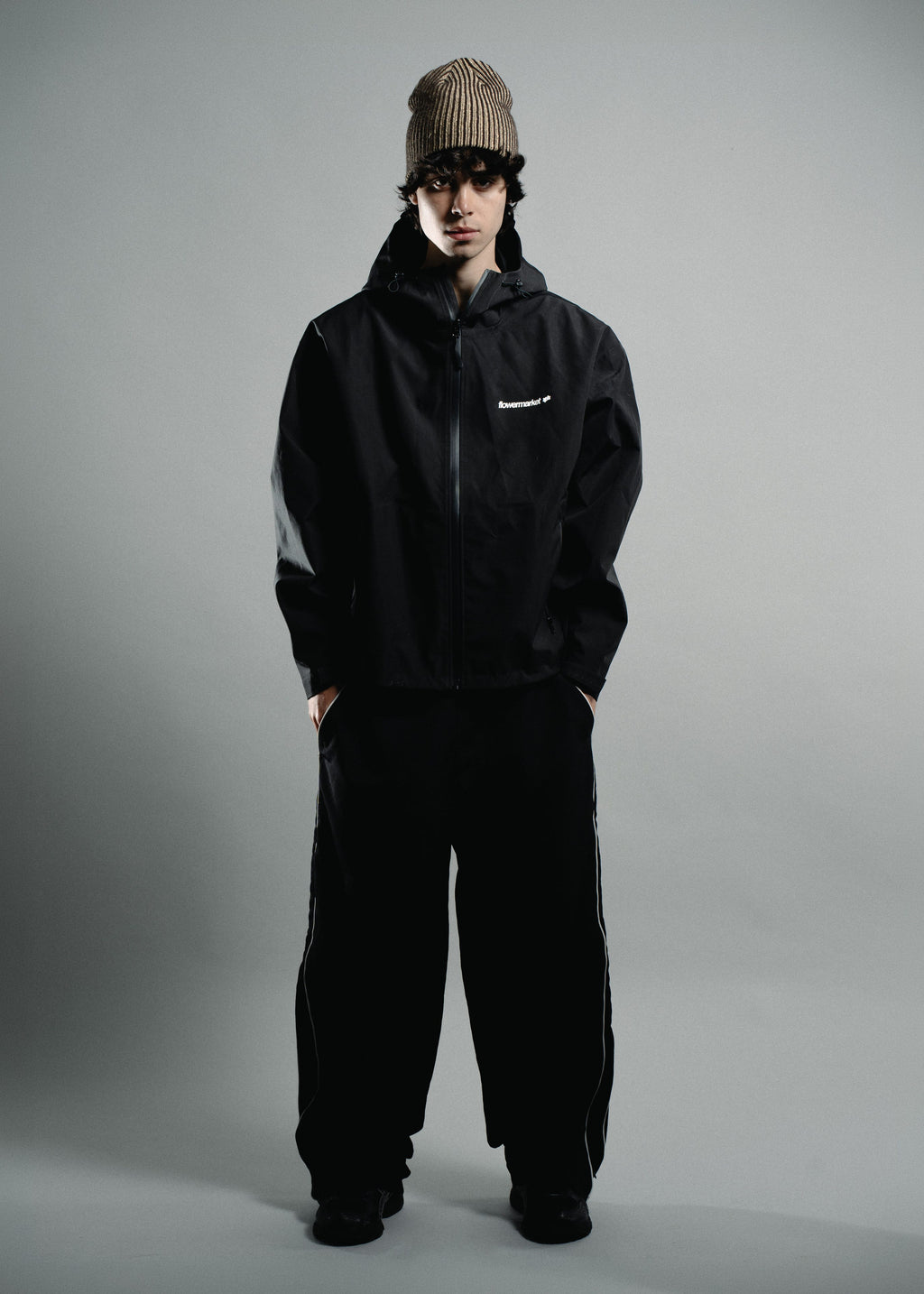 CROCO RAINJACKET NOIR