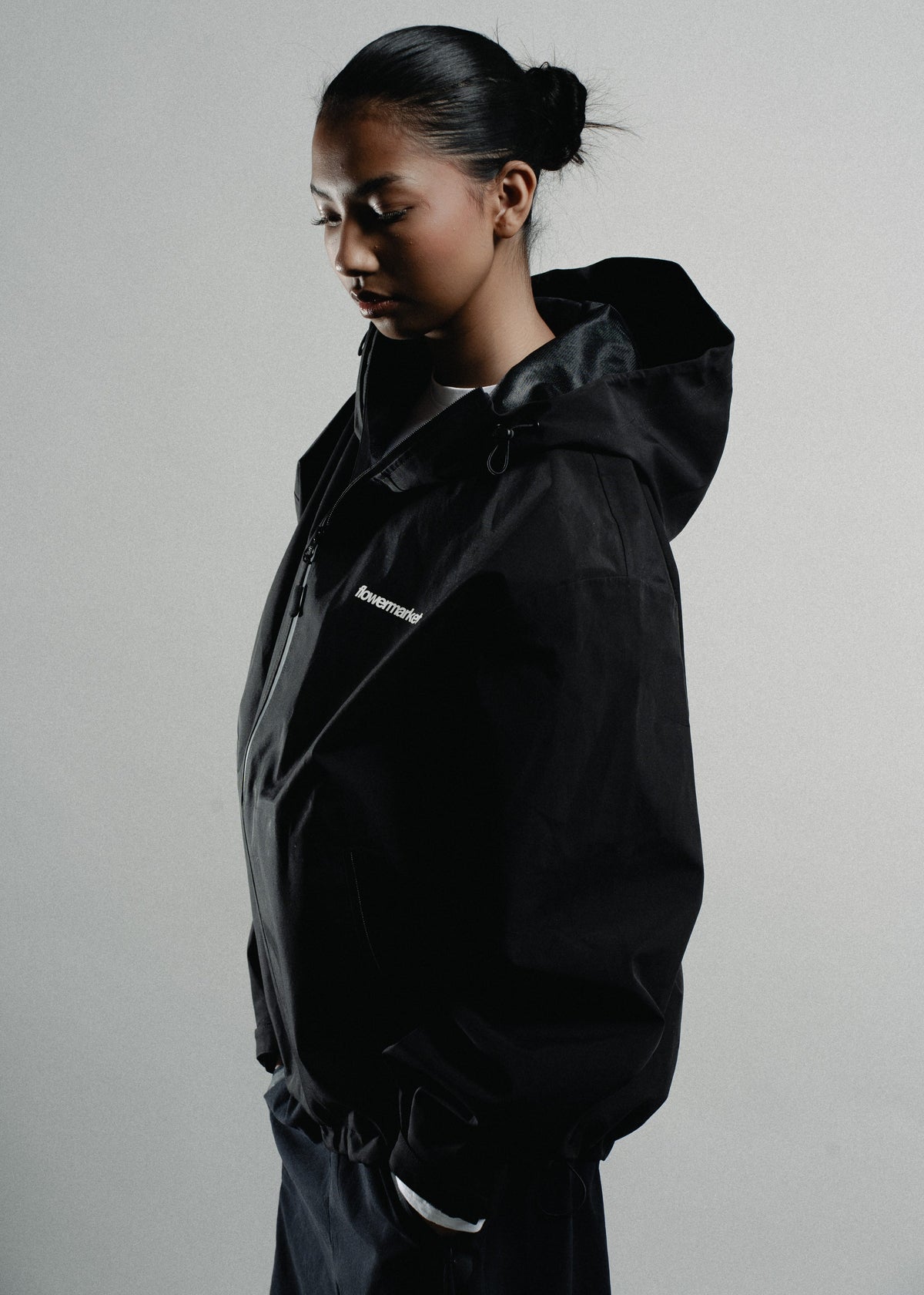 CROCO RAINJACKET NOIR