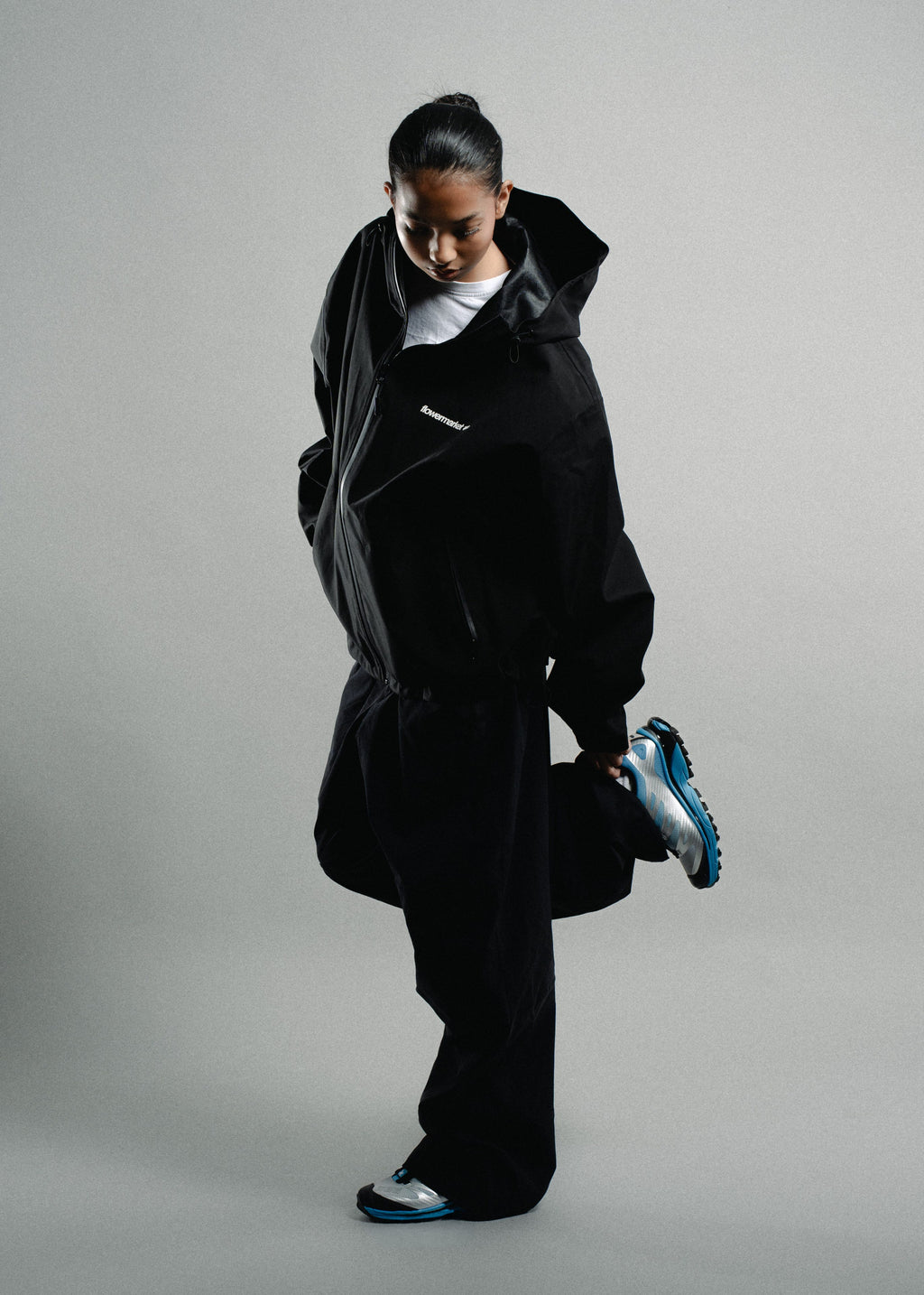 CROCO RAINJACKET NOIR