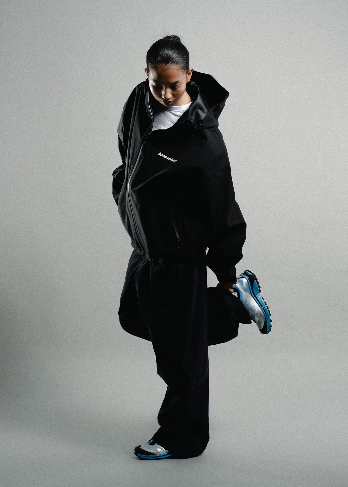 CROCO RAINJACKET NOIR