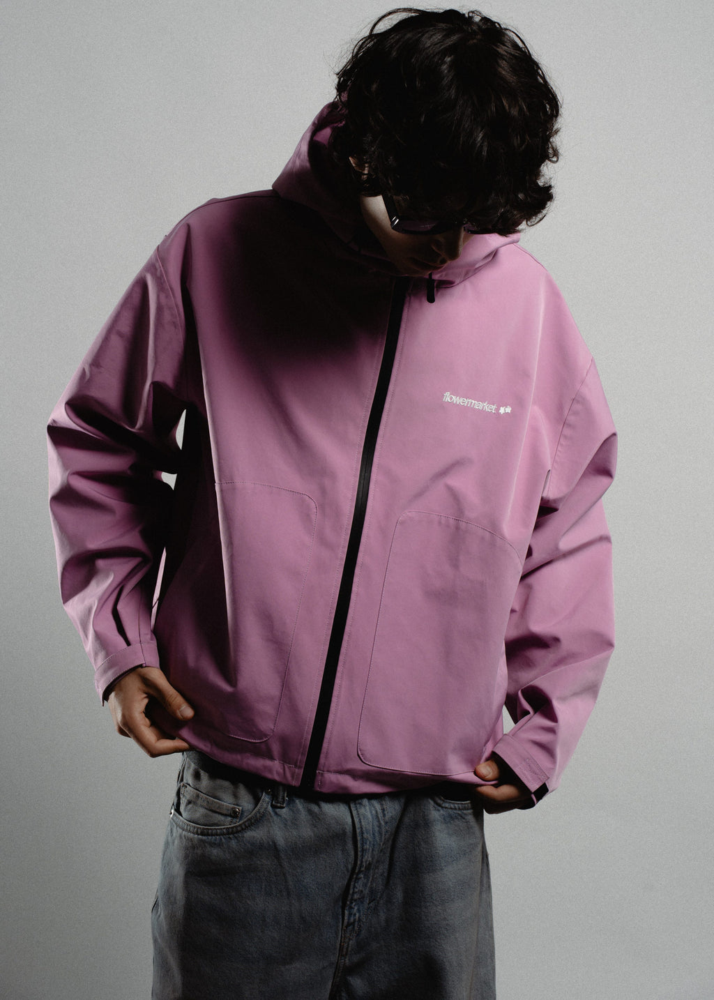 CROCO RAINJACKET ROSE