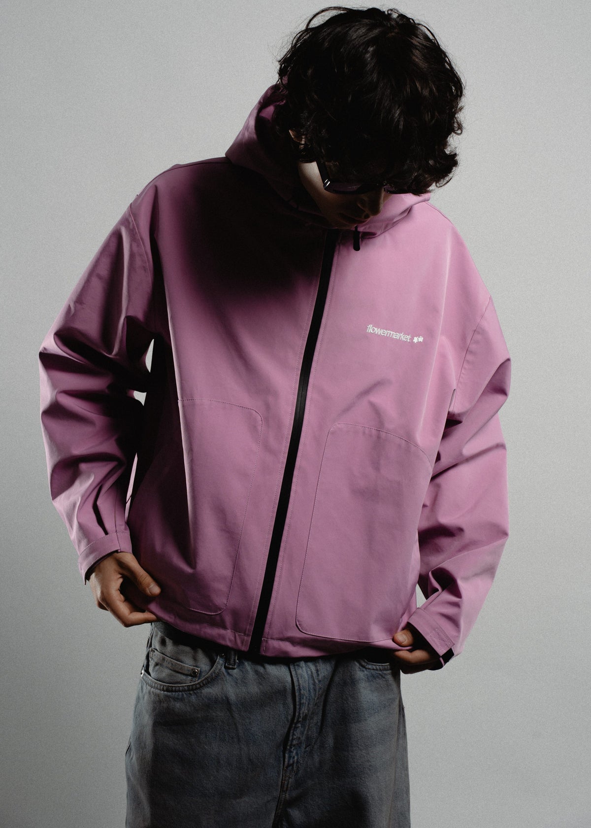 CROCO RAINJACKET ROSE