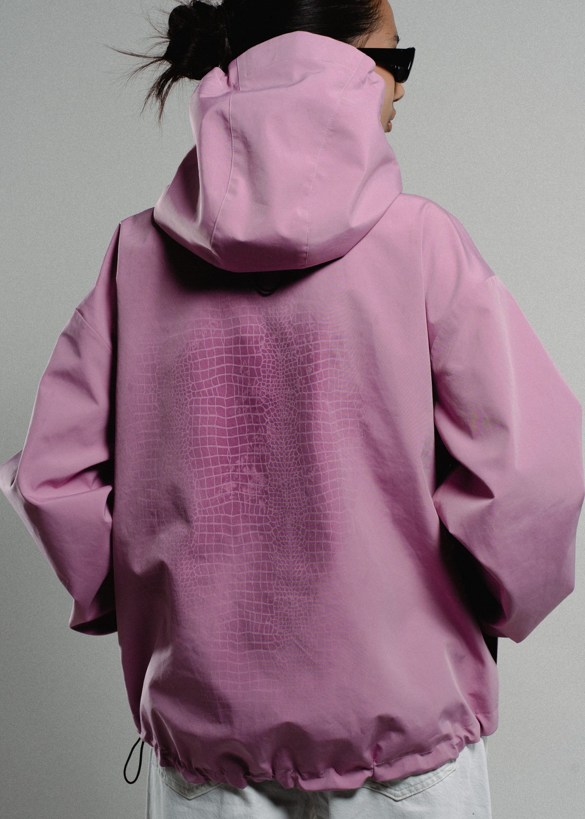 CROCO RAINJACKET ROSE