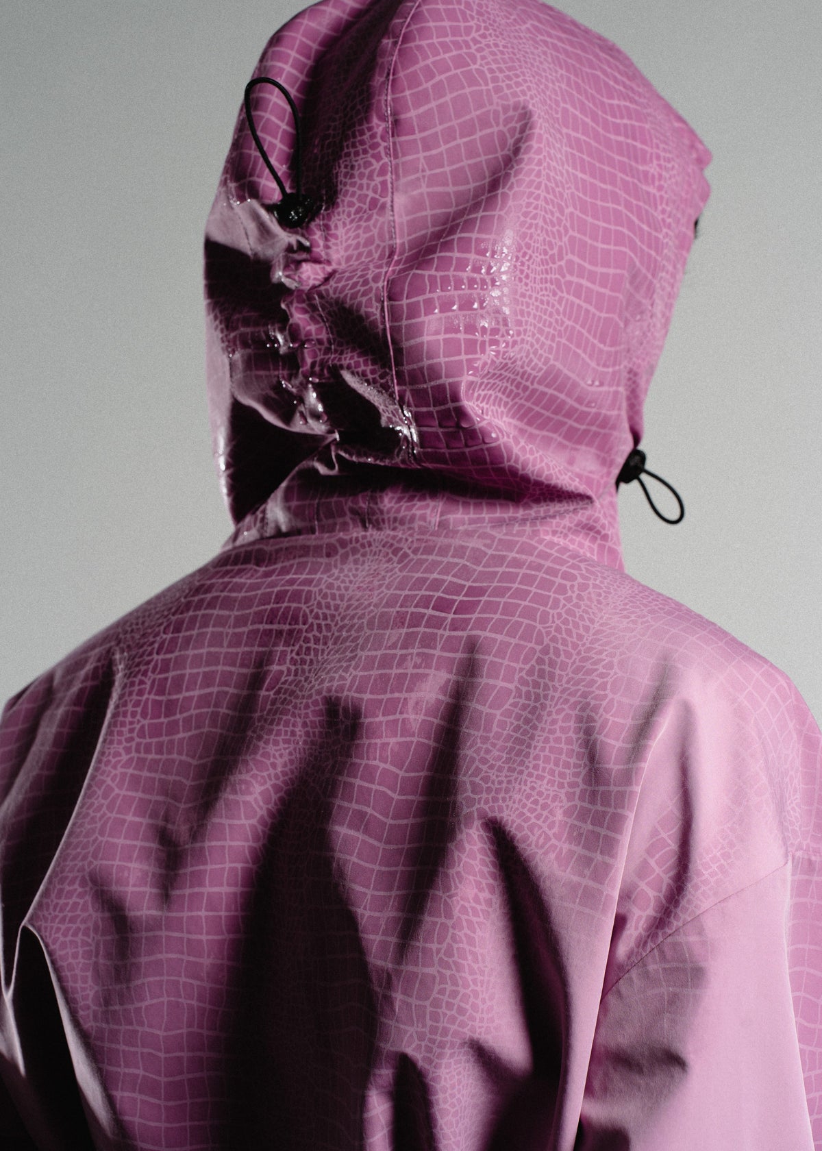 CROCO RAINJACKET ROSE
