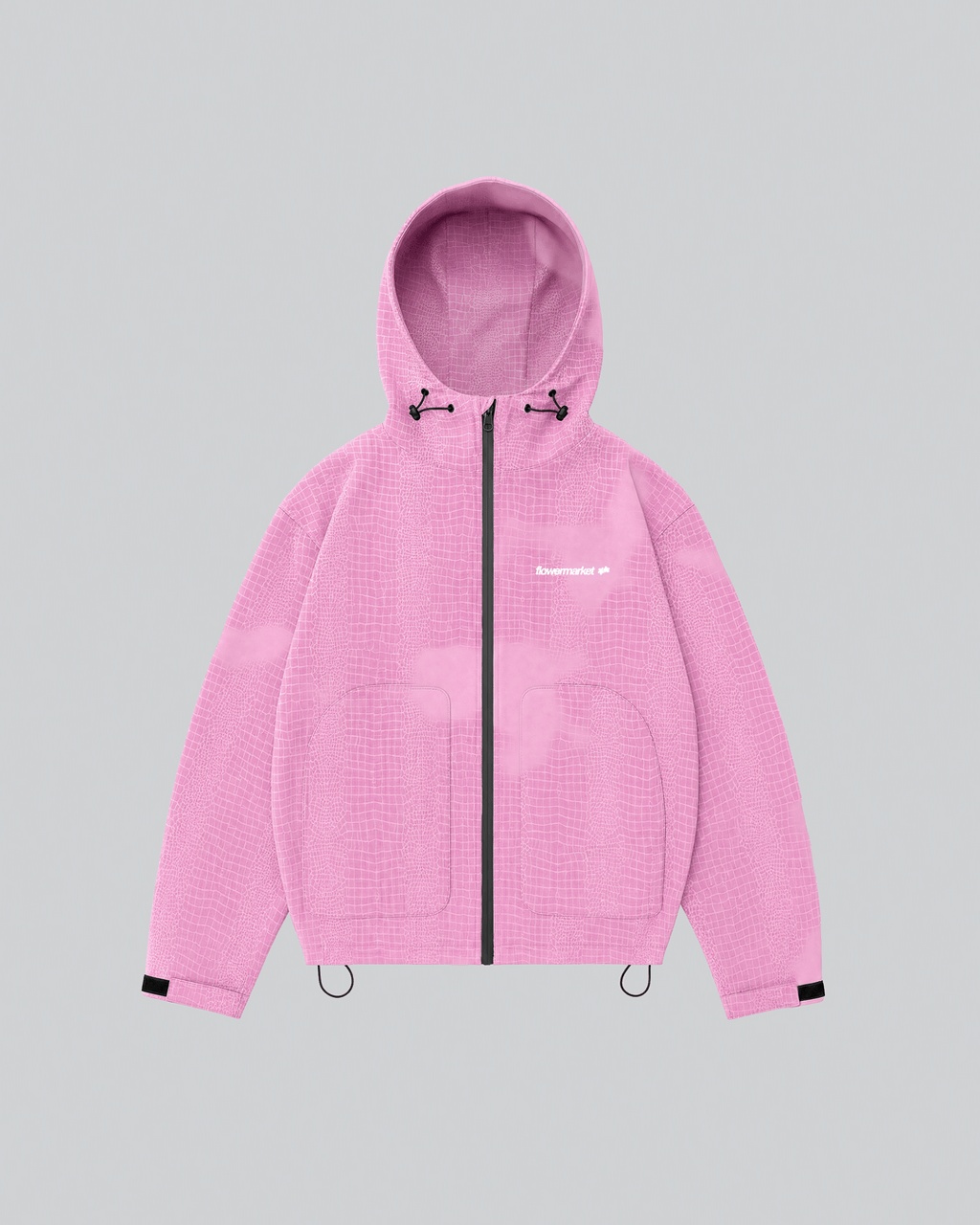 CROCO RAINJACKET ROSE