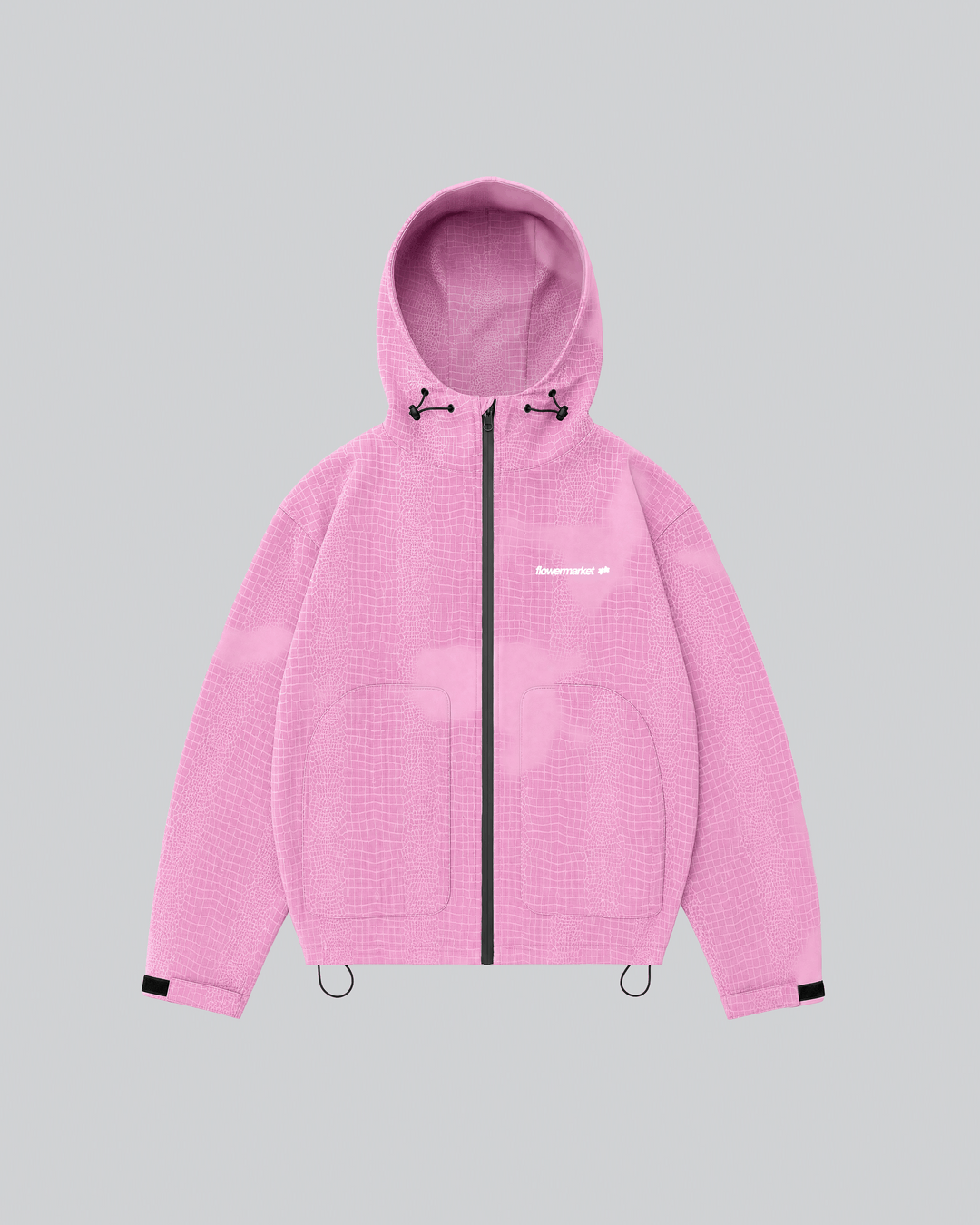 CROCO RAINJACKET ROSE