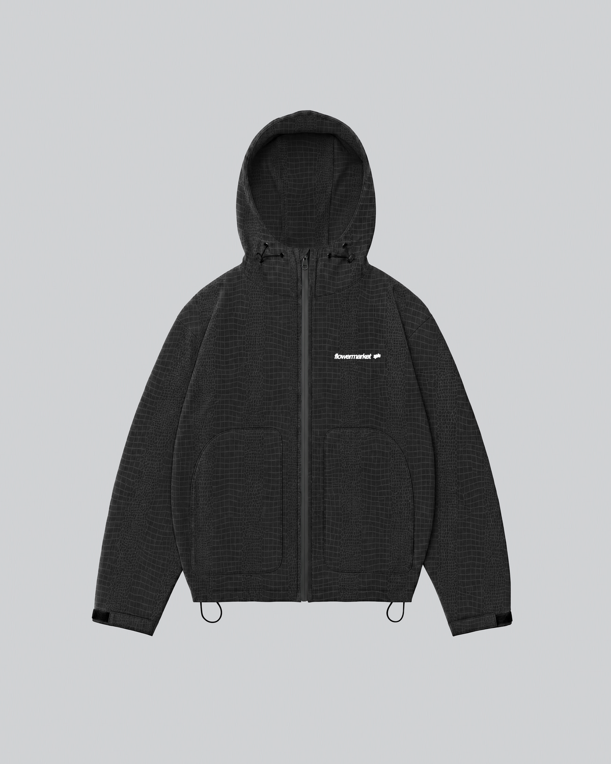 CROCO RAINJACKET NOIR