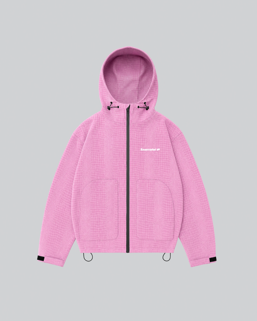 CROCO RAINJACKET ROSE
