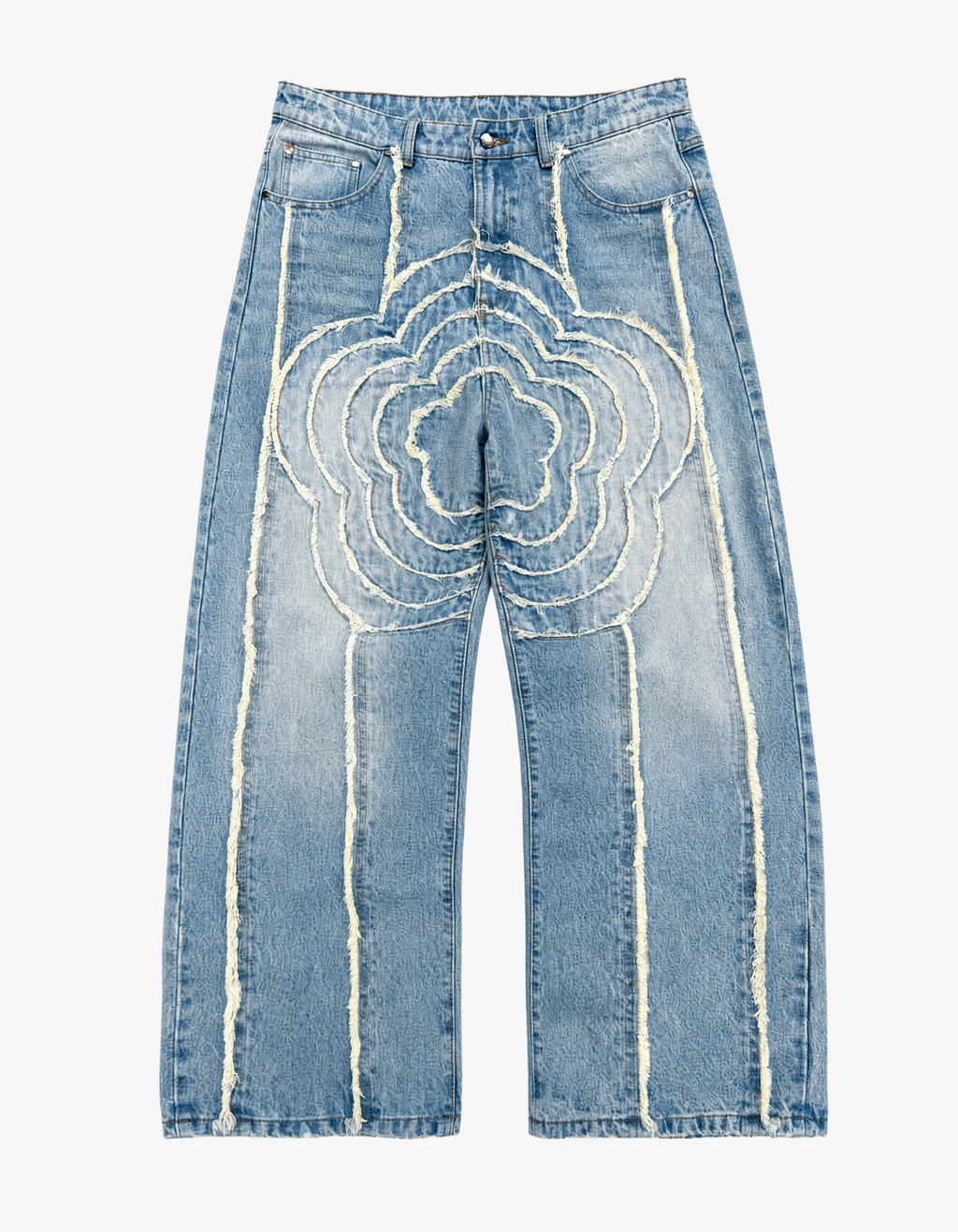 FLEURS SUR FLEURS DENIM