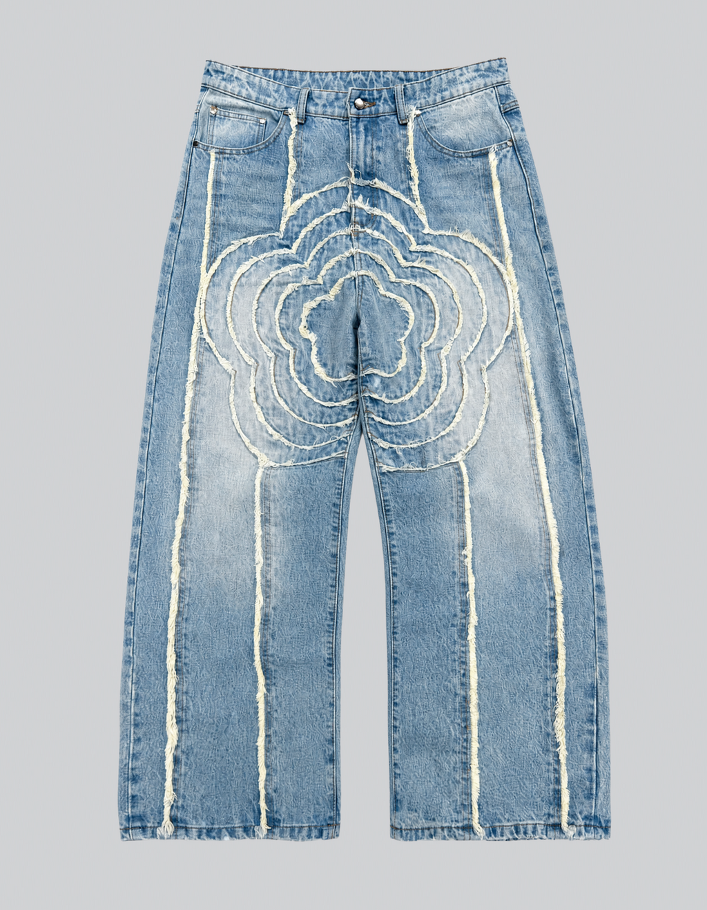 FLEURS SUR FLEURS DENIM