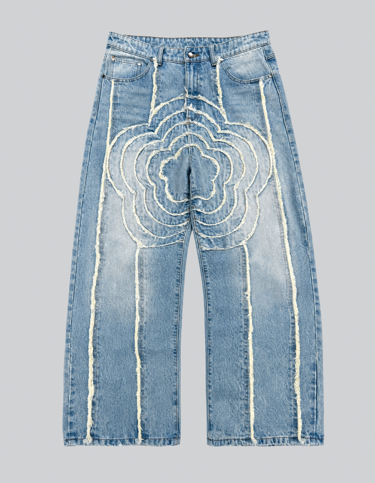 FLEURS SUR FLEURS DENIM