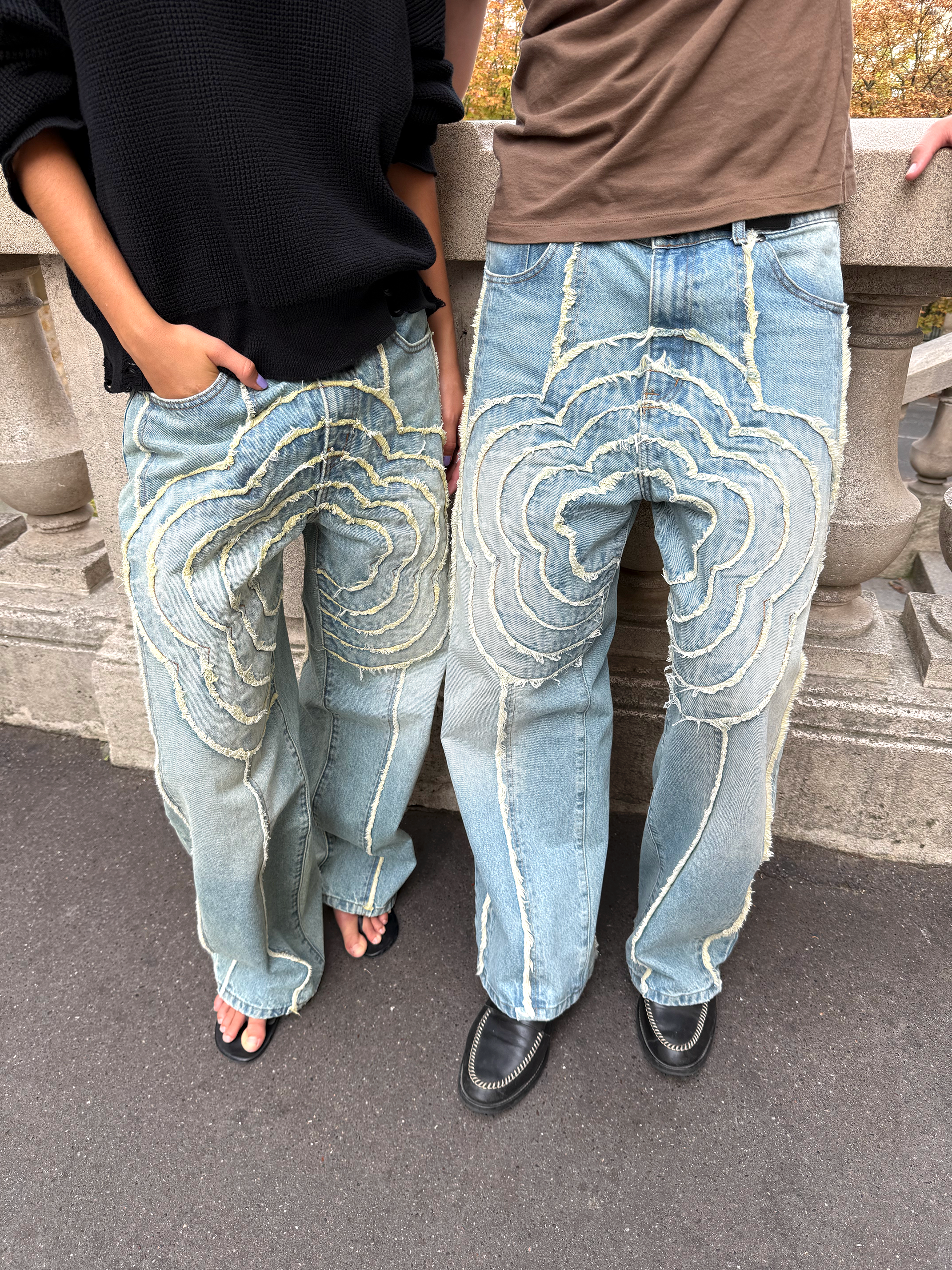 FLEURS SUR FLEURS DENIM